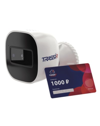 IP-камера видеонаблюдения уличная TRASSIR CloudBulletWifi в Одинцово IP-камеры Pintop.ru